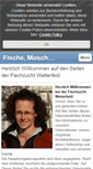 Mobile Screenshot of fischzucht-wetterfeld.eu
